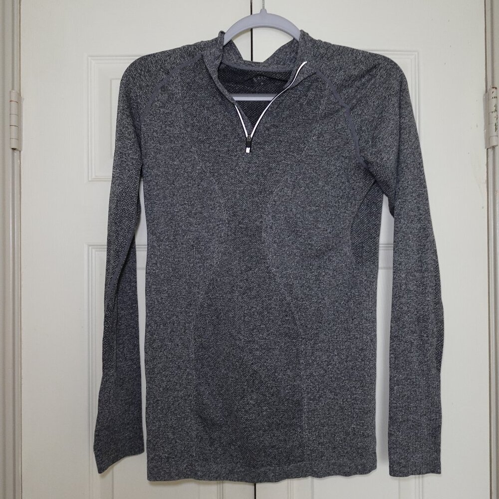 Grey Activewear Top